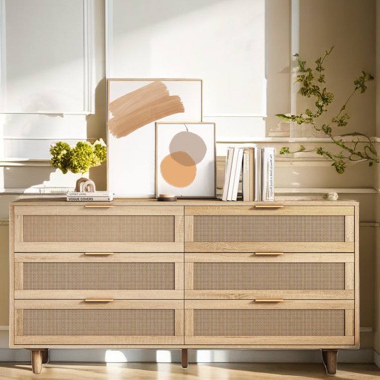 Big w rattan chest of outlet drawers